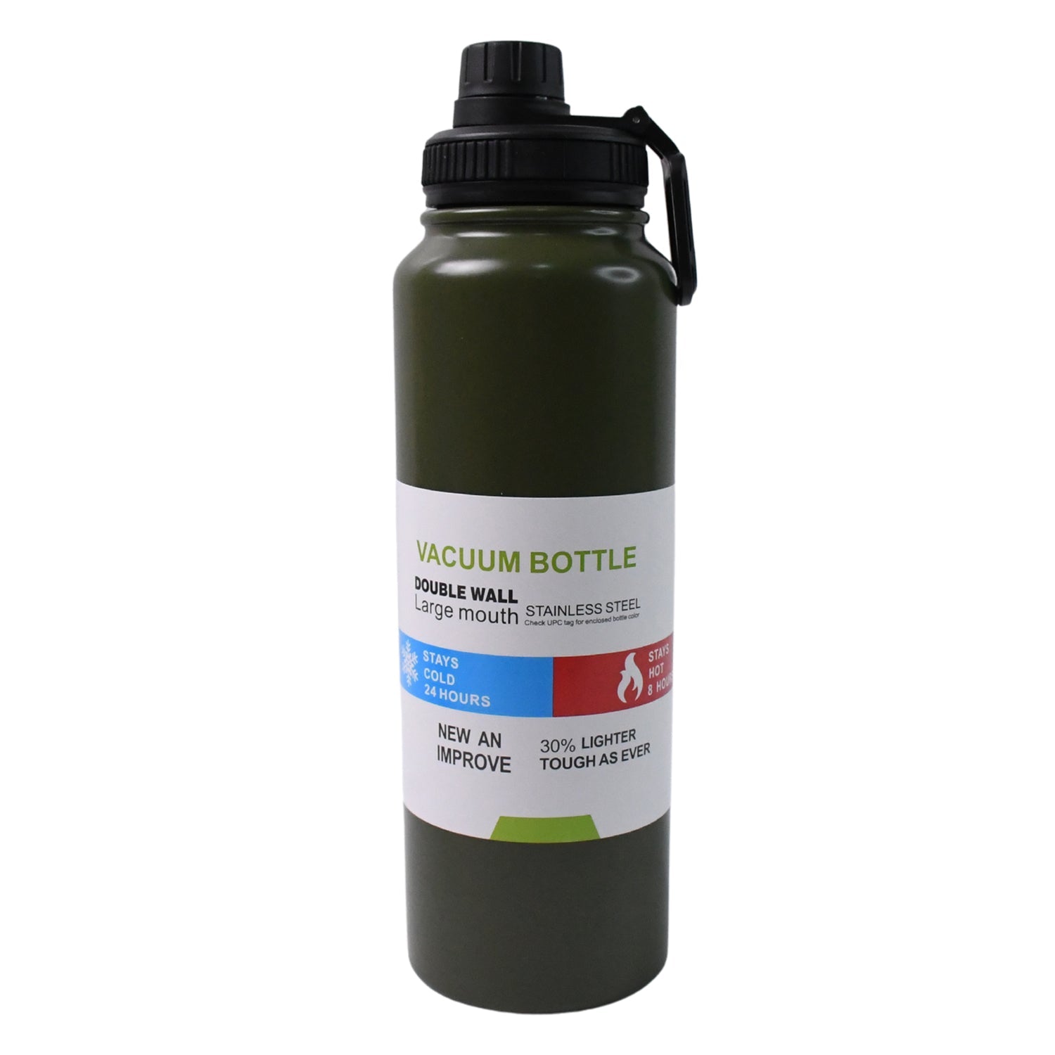 Stainless Steel Double Wall Vacuum-Insulated Drink Water Bottle (1000 ML / Mix Color) Stainless Steel Double Wall Vacuum-Insulated Drink Water Bottle (1000 ML / Mix Color)